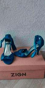 Blauwe Pumps | Hakken | Muiltjes | Mt 38 | Nieuw Ongedragen, Caroline Boix Fashion, Blauw, Ophalen of Verzenden, Zo goed als nieuw