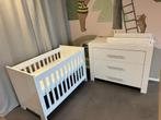 2-delig Babykamer Bopita Manhattan Wit (ledikant, commode ), Ophalen, 50 tot 70 cm, 105 cm of meer, 100 cm of meer