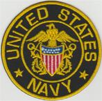 United States Navy stoffen opstrijk patch embleem, Verzamelen, Kleding en Patronen, Nieuw, Shirt, Verzenden