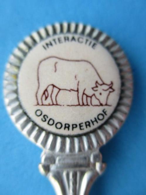(F9914) Osdorperhof Interactie (koe) ( Amsterdam ), Verzamelen, Porselein, Kristal en Bestek, Gebruikt, Bestek, Metaal, Ophalen of Verzenden