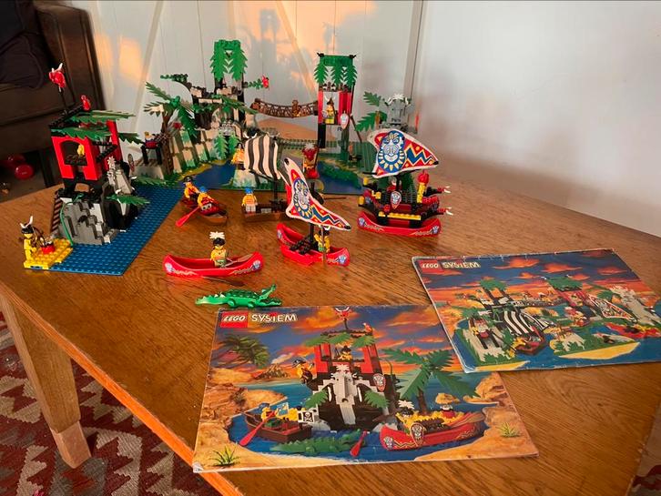 Unieke 90’s LEGO Islanders collectie, 6278-6264-6256, Tickets en Kaartjes, Recreatie | Pretparken en Attractieparken, Eén persoon