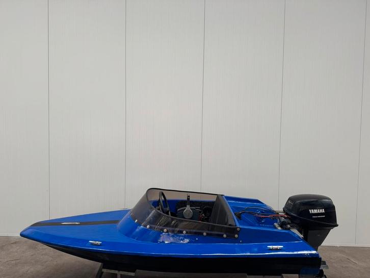 Spitfire speedboot 9.9pk 4t yamaha elektrisch gestart, Watersport en Boten, Speedboten, Zo goed als nieuw, 3 tot 6 meter, Benzine