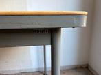 Vintage Gispen Bureau Tafel, Ophalen, Gebruikt, 100 tot 150 cm, 50 tot 100 cm