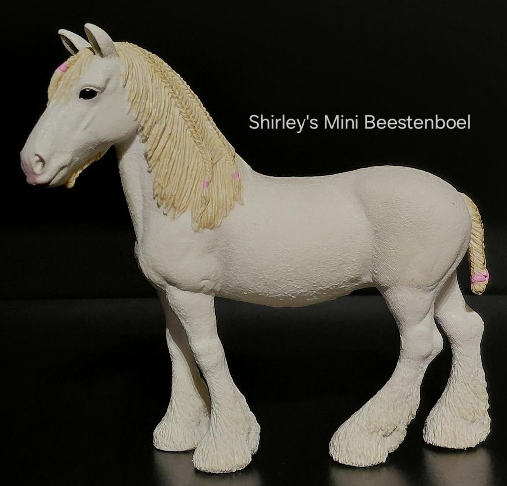 Schleich shire merrie, Verzamelen, Dierenverzamelingen, Zo goed als nieuw, Beeldje of Figuurtje, Paard, Ophalen of Verzenden