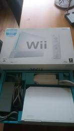 nitendo wii, Spelcomputers en Games, Spelcomputers | Nintendo Wii, Ophalen of Verzenden, Gebruikt, Met 2 controllers