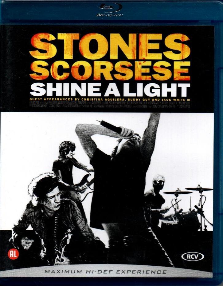 Stones / Scorsese - Shine A Light - Blu-ray, Cd's en Dvd's, Blu-ray, Zo goed als nieuw, Muziek en Concerten, Ophalen of Verzenden