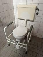 Witte toilet hulp / toiletframe te koop, Ophalen, Zo goed als nieuw