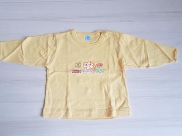 Geel shirtje maat 62/68 Hema   beschikbaar voor biedingen