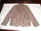 CLEMENT bruin/beige blazer, Kleding | Dames, Beige, CLEMENT, Maat 42/44 (L), Nieuw