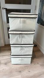 Opbergboxen, 5 stuks, Ophalen of Verzenden, Gebruikt