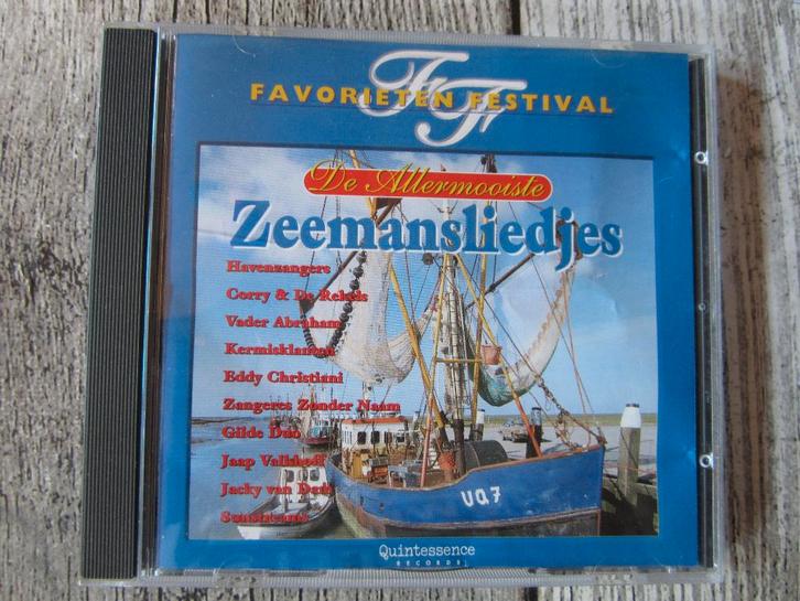 Zeemansliederen  6 Cd’s, Cd's en Dvd's, Cd's | Nederlandstalig, Zo goed als nieuw, Levenslied of Smartlap, Ophalen of Verzenden