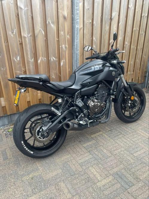 Yamaha MT-07 mat zwart, Motoren, Motoren | Yamaha, Bedrijf, Naked bike, meer dan 35 kW, 2 cilinders, Minimaal motorrijbewijs A2