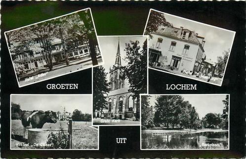 (387-256-001) Lochem Groeten uit, Verzamelen, Ansichtkaarten | Nederland, Gelderland, Verzenden
