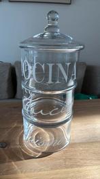Riviera Maison Cusina glazen pot, Huis en Inrichting, Woonaccessoires | Etagères, Ophalen, Zo goed als nieuw