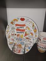 Happy servies blond, Huis en Inrichting, Keuken | Servies, Ophalen of Verzenden, Aardewerk, Blond Amsterdam, Bord(en)