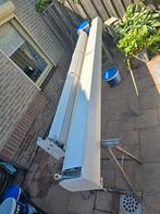Zonnescherm/knikarmscherm  goede staat, Tuin en Terras, Zonneschermen, 150 tot 300 cm, Ophalen, Gebruikt, Knikarmscherm