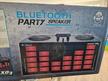 Idance  energie XD3 dj set Bluetooth party speaker