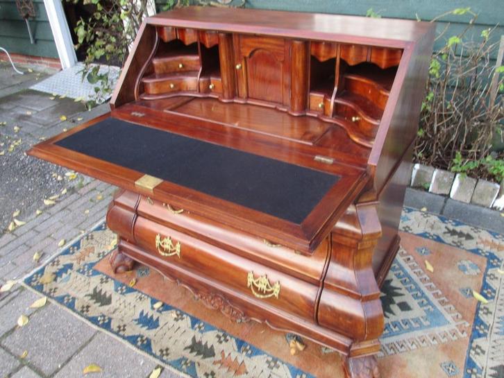 secretaire - klepsecretaire - mahonie, Huis en Inrichting, Kasten | Secretaires, Ophalen