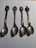 5 Theelepeltjes met schildje, Antiek en Kunst, Ophalen of Verzenden