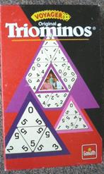 tri-domino's Goliath triominos voyager, Hobby en Vrije tijd, Gezelschapsspellen | Bordspellen, Een of twee spelers, Ophalen of Verzenden