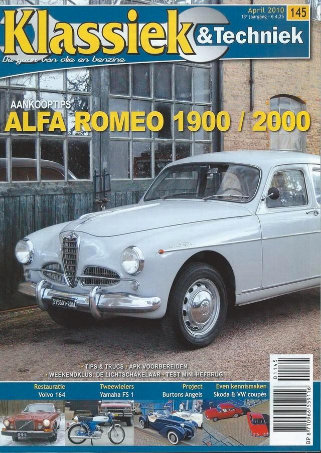 Klassiek & Techniek 145 2010: Volvo 164 - VW 1600TL Fastback, Boeken, Auto's | Folders en Tijdschriften, Gelezen, Algemeen, Ophalen of Verzenden