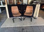 Stoelen suède, Huis en Inrichting, Stoelen, Ophalen, Overige materialen, Twee, Bruin