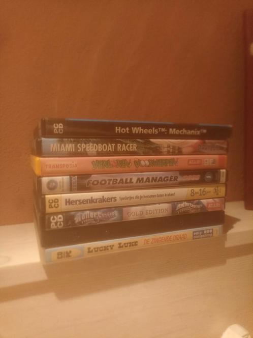 Diverse PC games (CD-ROM), Spelcomputers en Games, Games | Pc, Zo goed als nieuw, 1 speler, Vanaf 3 jaar, Ophalen