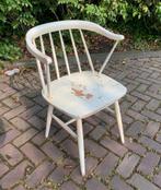 Stoel mooie witte spijlen Yngve Ekstrom Pastoe jaren 60., Huis en Inrichting, Stoelen, Ophalen of Verzenden