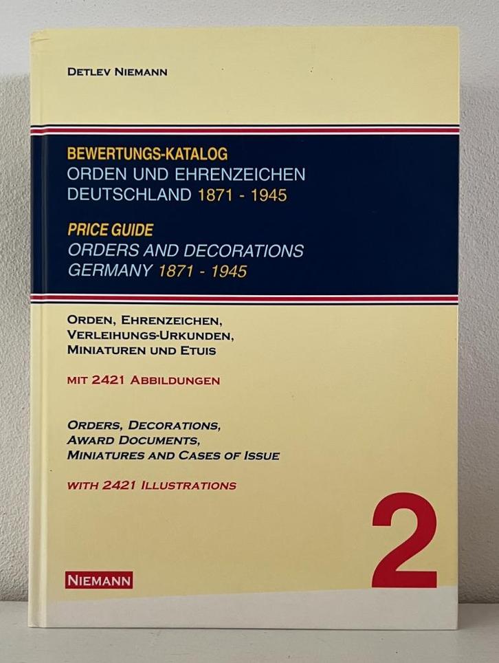 Bewertungskatalog Orden und Ehrenzeichen Deutschland, Boeken, Oorlog en Militair, Gelezen, Tweede Wereldoorlog, Ophalen of Verzenden