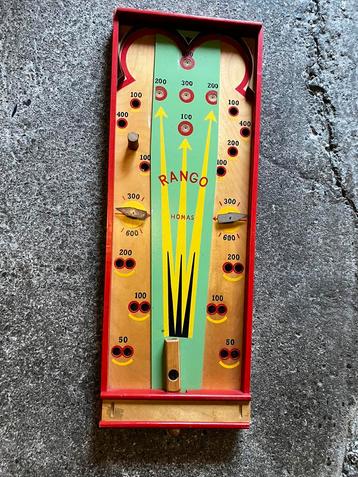 Rango Homas, kegel/ knikkerspel, jaren 50 beschikbaar voor biedingen