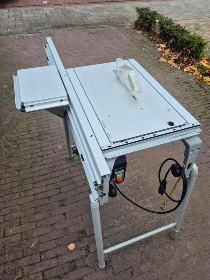 Festool CMS-GE Tafelzaag en accessoires, Doe-het-zelf en Verbouw, Gereedschap | Zaagmachines, Gebruikt, Cirkelzaag, 1200 watt of meer