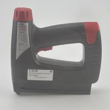 Novus Accutacker J-214 3.6V Incl. Oplader beschikbaar voor biedingen