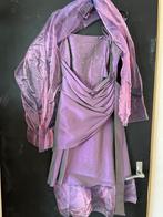 38 40 lila paars cocktail dress korte jurk gala jurk, Maat 38/40 (M), Paars, Cocktailjurk, Ophalen of Verzenden