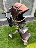 Stokke combi-kinderwagen met accessoires, Gebruikt, Verstelbare duwstang, Combiwagen, Ophalen