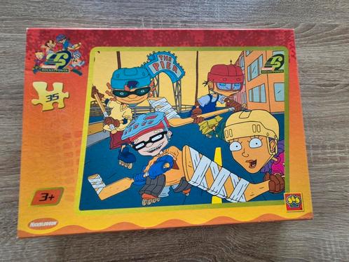 Puzzel Nickelodeon Rocket Power, Kinderen en Baby's, Speelgoed | Kinderpuzzels, Gebruikt, 2 tot 4 jaar, 10 tot 50 stukjes, Verzenden