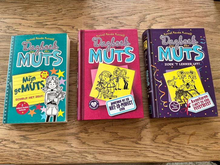 3x Dagboek van een muts, Boeken, Kinderboeken | Jeugd | 10 tot 12 jaar, Zo goed als nieuw, Ophalen
