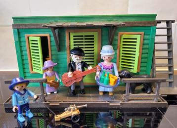 Playmobil W-532 Huisje Custom Op bezoek bij Oma en Opa beschikbaar voor biedingen