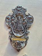 antiek zilver wijwaterbakje, Ophalen of Verzenden, Zilver