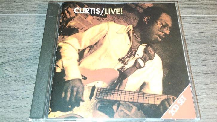 Curtis Mayfield ‎- Curtis / Live! [2CD], Cd's en Dvd's, Cd's | Jazz en Blues, Zo goed als nieuw, Jazz, 1980 tot heden, Ophalen of Verzenden