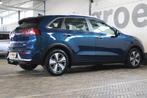 Kia Niro 1.6 GDi Hybrid DynamicLine | Incl. 12 maanden garan, 12 maanden, Blauw, Leder en Stof, Origineel Nederlands