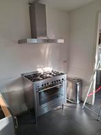 Pelgrim Elektrische Oven met Gasbranders, Gebruikt, Verzenden, Hete lucht, 60 cm of meer