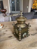 Zware messing koperen koffiemolen in nette staat, Ophalen of Verzenden