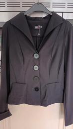 MOQ Zwart Travelstof Jasje - Maat 36, Zwart, Nieuw, Ophalen of Verzenden, Jasje