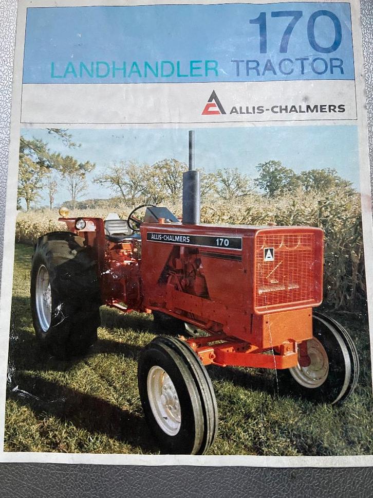 Tractorfolders, Boeken, Catalogussen en Folders, Gelezen, Folder, Ophalen of Verzenden