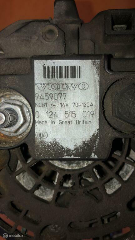 Dynamo origineel 70/120 a  oa Volvo S60 I ('00-'09) 9459077, Gebruikt, Ophalen of Verzenden, Volvo, Volvo