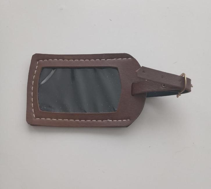 Koffer label jaren 70, Sieraden, Tassen en Uiterlijk, Koffers, Zo goed als nieuw, Overige materialen, Minder dan 50 cm, Verzenden