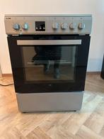 ETNA FIV760RVS KOOKPLAAT + OVEN. 4 JAAR GARANTIE, Witgoed en Apparatuur, Kookplaten, Ophalen, 4 kookzones, Zo goed als nieuw, Gas