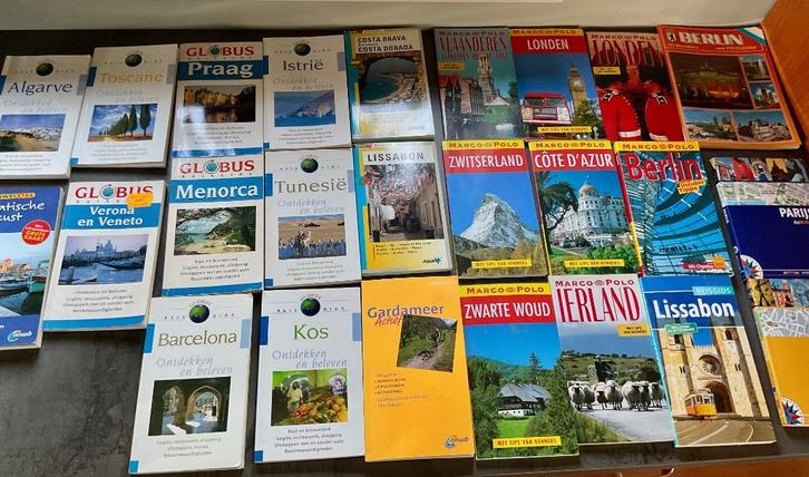 Reisgidsen Marco Polo/Globus/ANWB/dominicus prijs per boekje, Boeken, Reisgidsen, Zo goed als nieuw, Reisgids of -boek, Europa