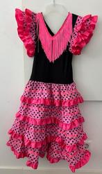 Spaanse jurk maat 10 jaar, Ophalen of Verzenden, Zo goed als nieuw, 134 t/m 140, Meisje