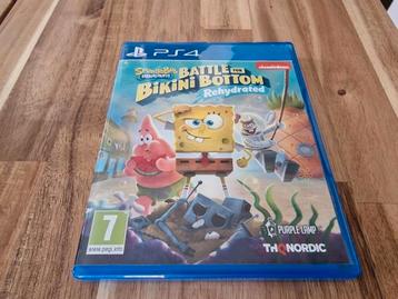 PS4 : Spongebob - Battle for Bikini Bottom - Rehydrated beschikbaar voor biedingen
